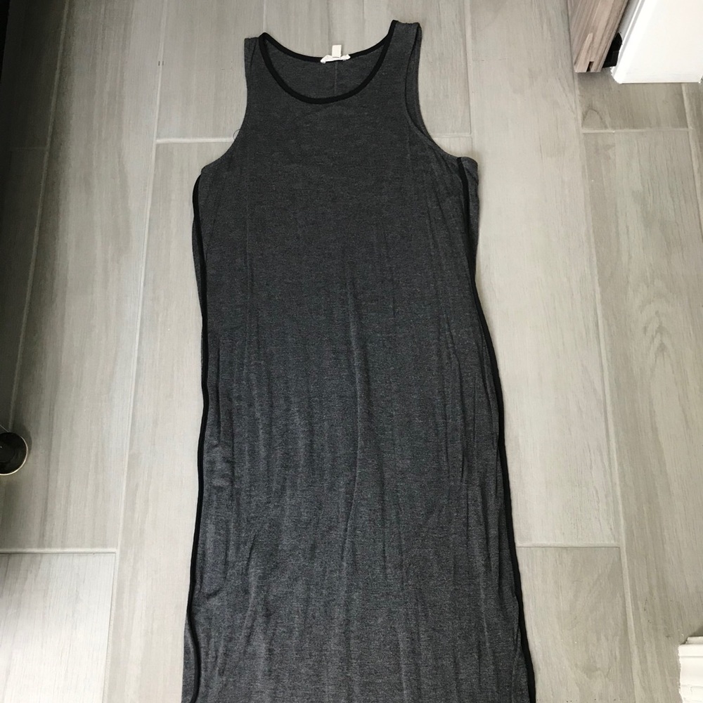 Dark gray maxi dress🌚